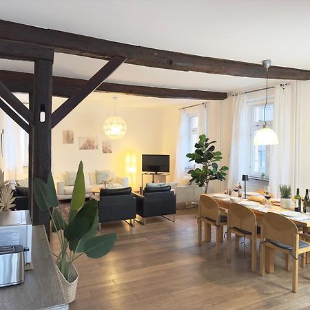 Luxury Old Town Suite - Xxl Terrasse & Xxl Penthouse Heidelberg Exterior foto